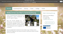 Desktop Screenshot of fewo-eilsbrunn.de